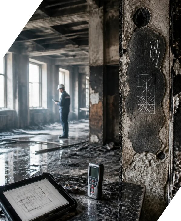 Обследование зданий после пожара в Георгиевске от 15461 р. | ЭкспертизаРоссия