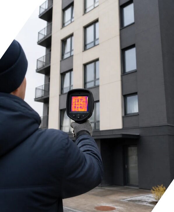 Тепловизионное обследование зданий в Георгиевске от 5154 р. | ЭкспертизаРоссия