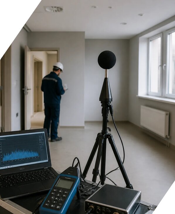 Акустические испытания помещений в Георгиевске от 5154 р. | ЭкспертизаРоссия